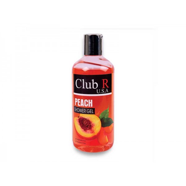 Club R Peach Shower Gel
