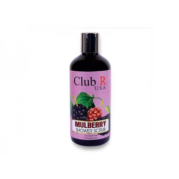 Club R Mulberry Shower Scrub