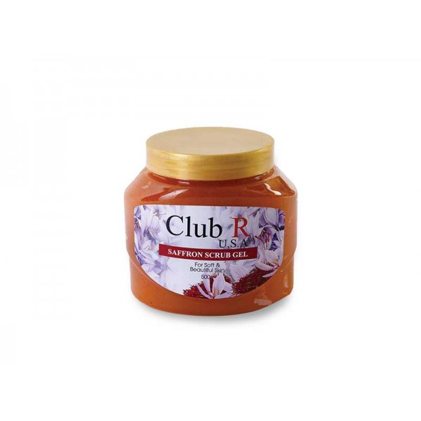 Club R Saffron Gel Scrub