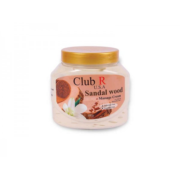 Club R Sandalwood Massage Cream